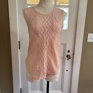 Banana Republic XS Sleeves top- Light Pink